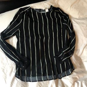 Striped H&M top